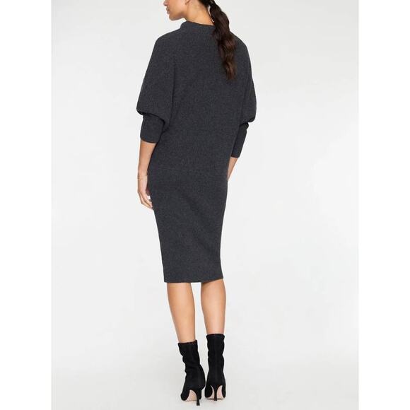 *** Not Available***Clede Sweater Dress in Charcoal - Picture 3 of 4